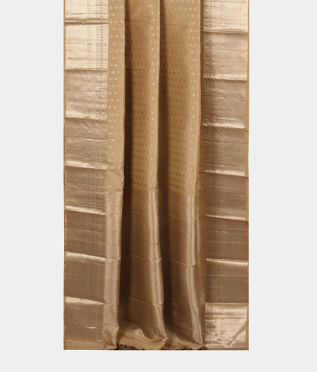 Beige Handwoven Kanjivaram Silk Saree T2212712