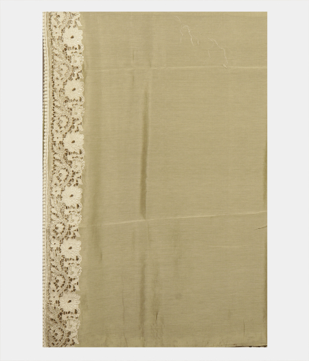 Light Green Kora Organza Printed Saree T2409243
