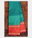 Peacock Green Handwoven Kanjivaram Silk Saree T2387011
