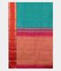 Peacock Green Handwoven Kanjivaram Silk Saree T2387014