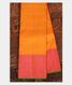 Yellow Handwoven Kanjivaram Silk Saree T2297731