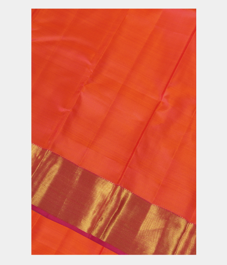 Orange Soft Silk SareeT240356-image