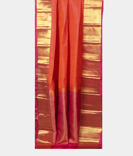 Orange Soft Silk SareeT2403562