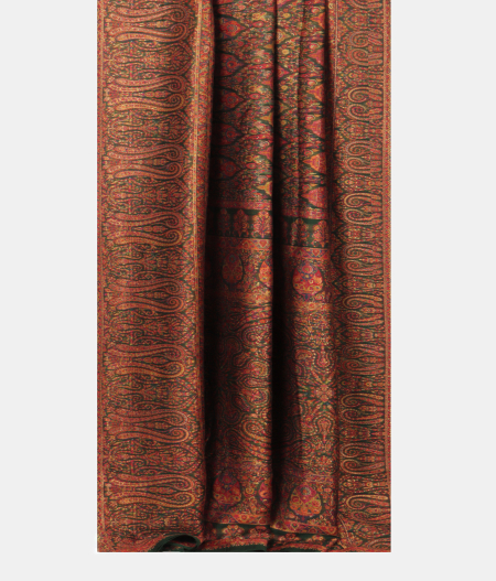 Green Cashmere Kani Silk Saree T2449242