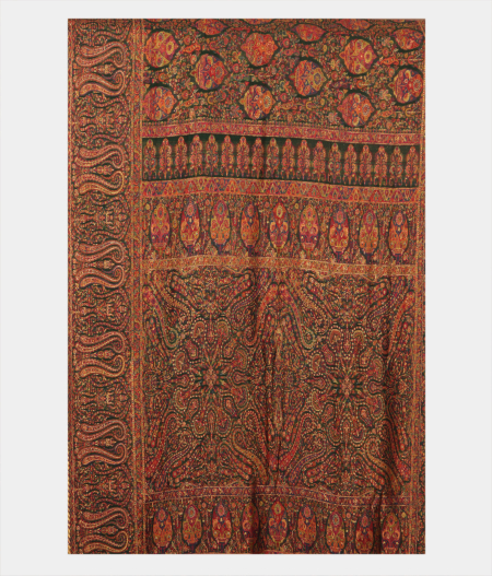 Green Cashmere Kani Silk Saree T2449244