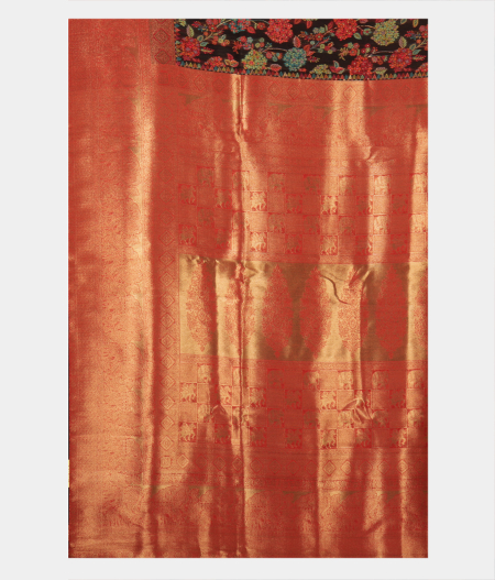 Black Cashmere Kani Silk Saree T2449394