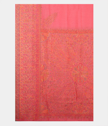 Pink Cashmere Kani Silk Saree T2449294