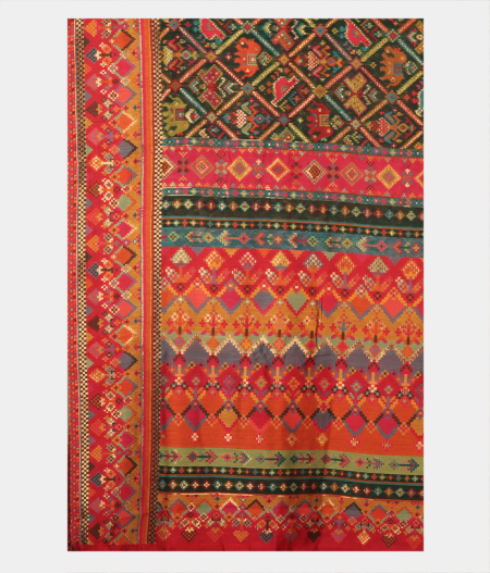 Green Cashmere Kani Silk Saree T2449234