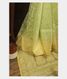 Light Green  Kora Organza Embroidery Saree T2406931