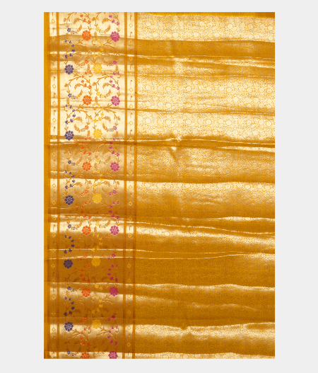 Bottle Green Chaniya Silk Saree T2268753