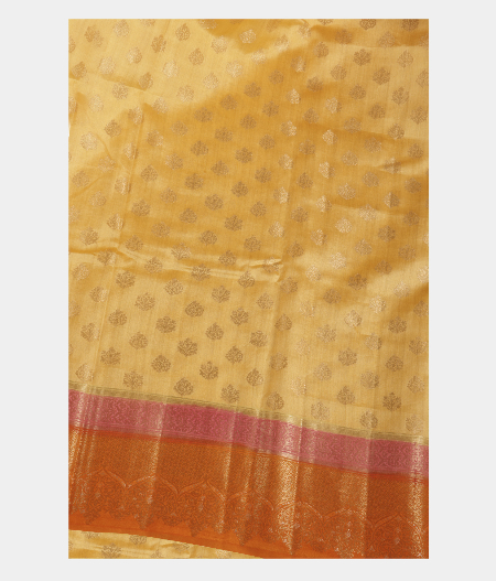 Yellow Chaniya Silk Saree T210921-image