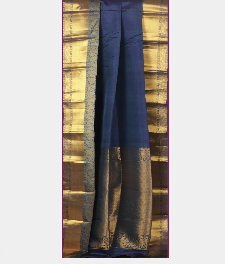 Dark Blue Soft Silk Saree T2380442