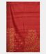 Maroon Tussar Kantha Work Saree  T2361283