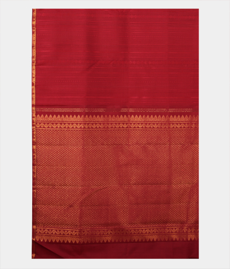 Maroon Handwoven Kanjivaram Silk Saree T2392494