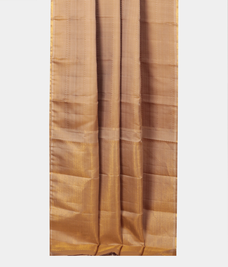 Beige Handwoven Kanjivaram Silk Saree T2436472