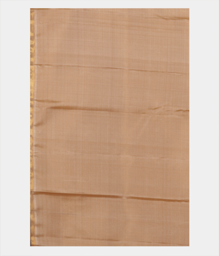Beige Handwoven Kanjivaram Silk Saree T2436473