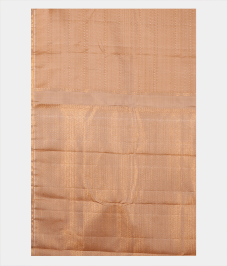 Beige Handwoven Kanjivaram Silk Saree T2436474