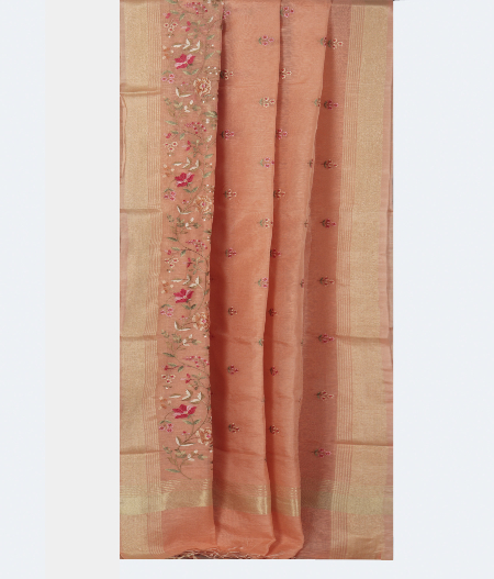 peach-linen-embroidery-saree-t226127-t226127-b
