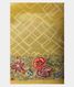 Yellow Organza Embroidery Saree T2409484