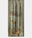 Bluish Grey Kora Organza Printed Saree T2363902