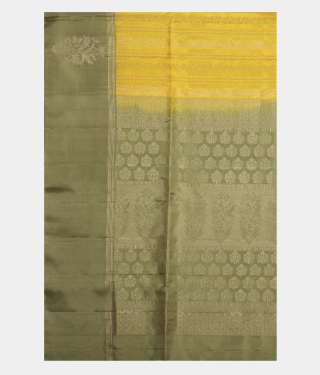 Yellow Soft Silk Saree T2424764