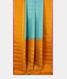 Blue Handwoven Kanjivaram Silk Saree T2449052
