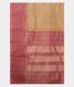 Beige Handwoven Kanjivaram Silk Saree T2426204