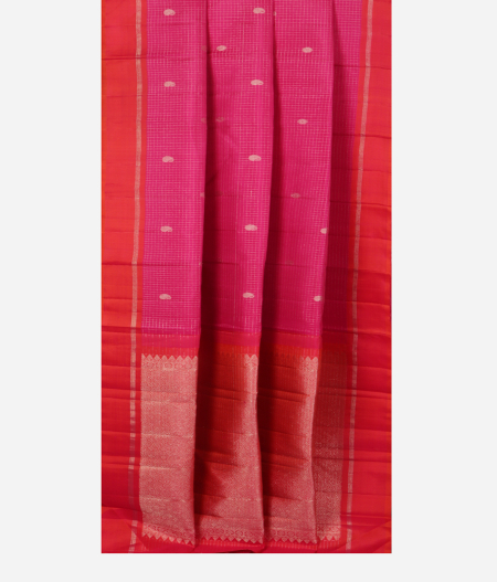 Pink Handwoven Kanjivaram Silk Saree T2426522