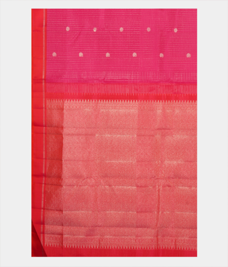 Pink Handwoven Kanjivaram Silk Saree T2426524
