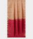 Beige Woven Raw Silk Saree T2314492