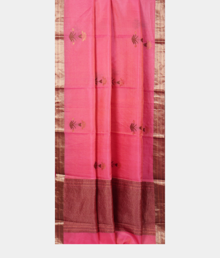Pink Banaras Tissue Silk Saree T2192322