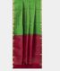 Green Woven Raw Silk Saree T2402702