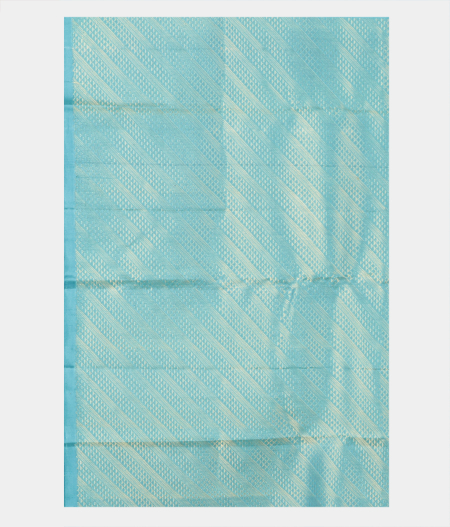 Blue Handwoven Kanjivaram Silk Saree T2240943