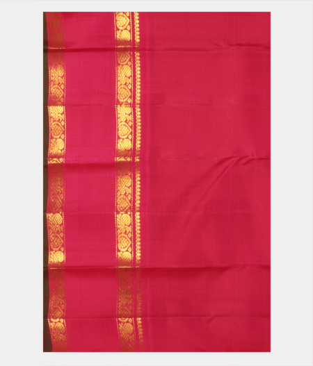 Green Handwoven Kanjivaram Silk Saree T2440013