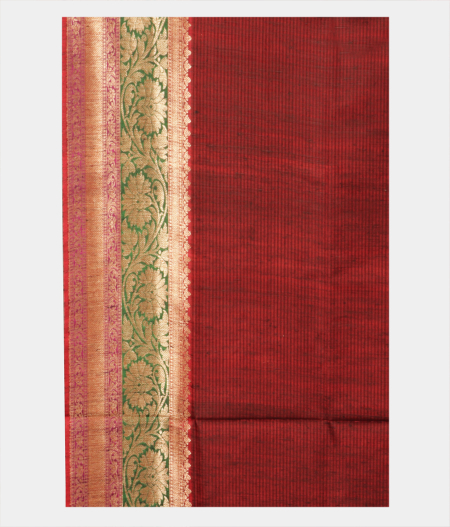 Black Banaras Tussar Saree T2385043