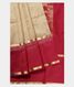 Beige Soft Silk saree T2429292