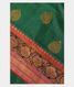 Peacock Green Banaras Tussar Saree T2384731