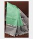 Aqua Blue Soft Silk saree T2429391
