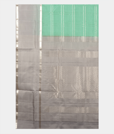 Aqua Blue Soft Silk saree T2429394