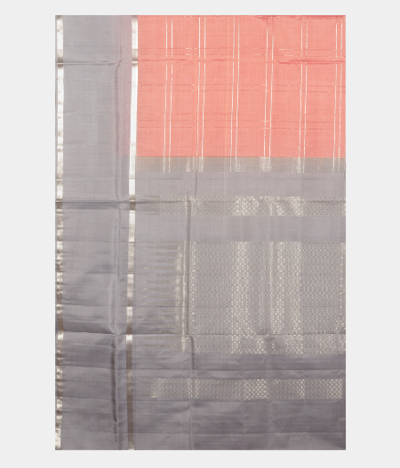 Peach Soft Silk Saree T2429274