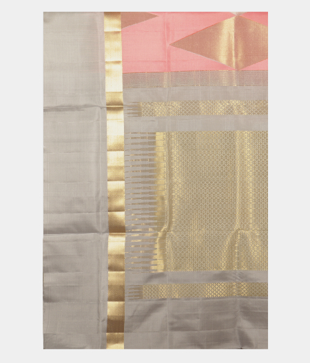 Light Pink Soft Silk saree T2429514