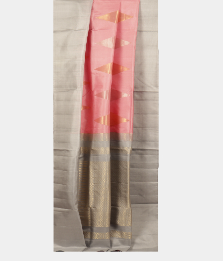 Light Pink Soft Silk saree T2429515
