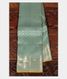 Greenish Blue Handwoven Kanjivaram Silk Saree T2454291