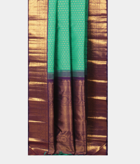 Green Handwoven Kanjivaram Silk Saree T2312792