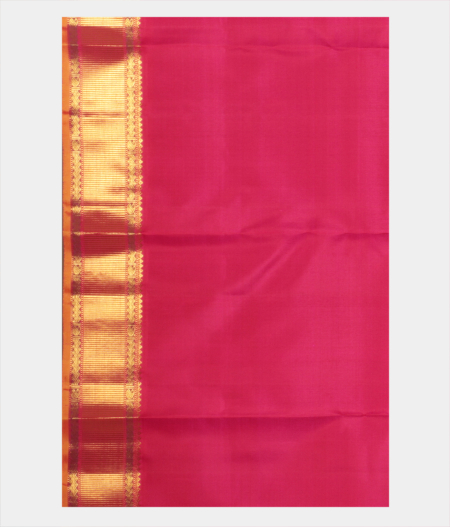 Purple Handwoven Kanjivaram Silk Saree T2451813