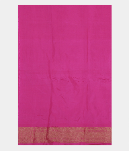 Yellow Banaras Silk Saree T2364443