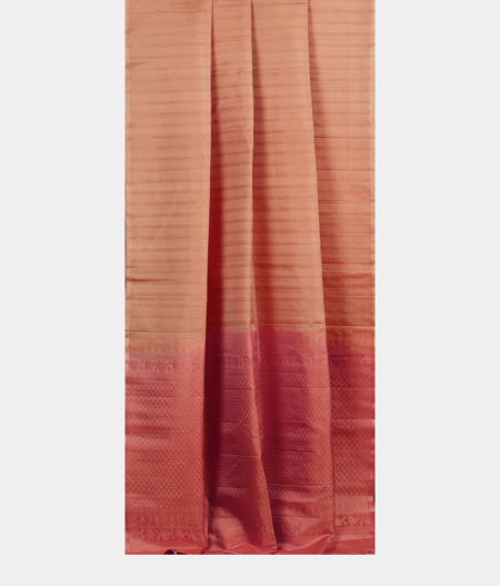 Light Peach Soft Silk Saree T2424312