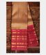 Beige Handwoven Kanjivaram Silk Saree T2421051