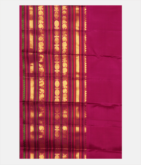 Beige Handwoven Kanjivaram Silk Saree T2421053