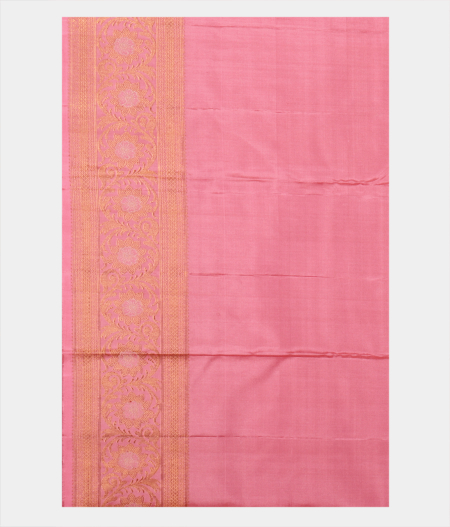 Pink Handwoven Kanjivaram Silk Saree T1966903